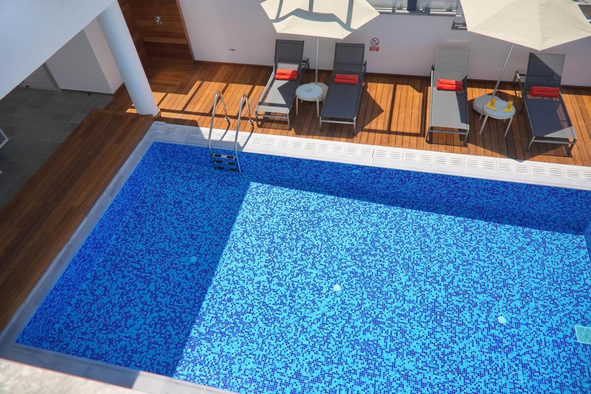 Seaview Luxury Villa Jacuzzi & Pool! 2 Min Beach Protaras Dış mekan fotoğraf