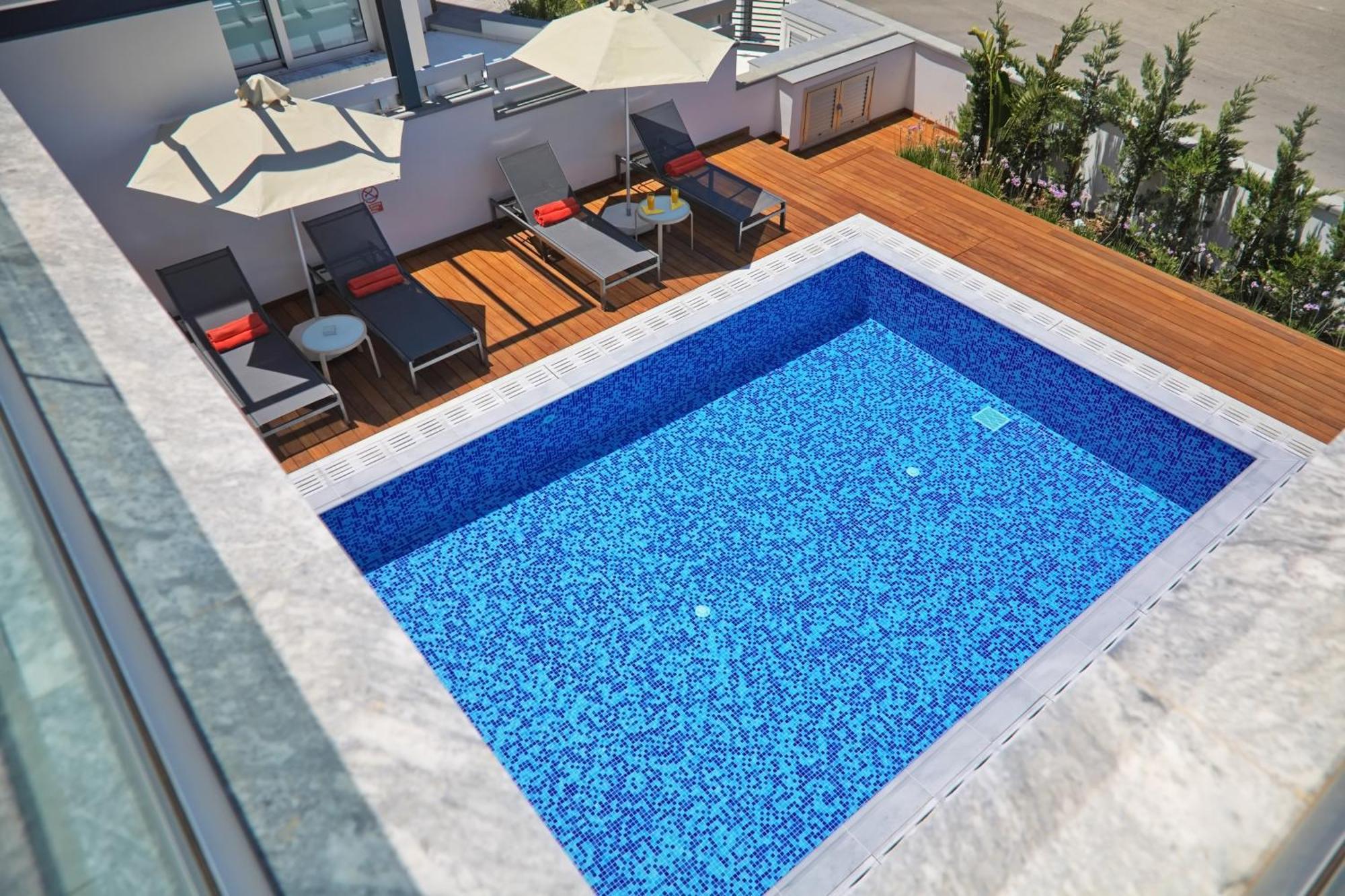 Seaview Luxury Villa Jacuzzi & Pool! 2 Min Beach Protaras Dış mekan fotoğraf