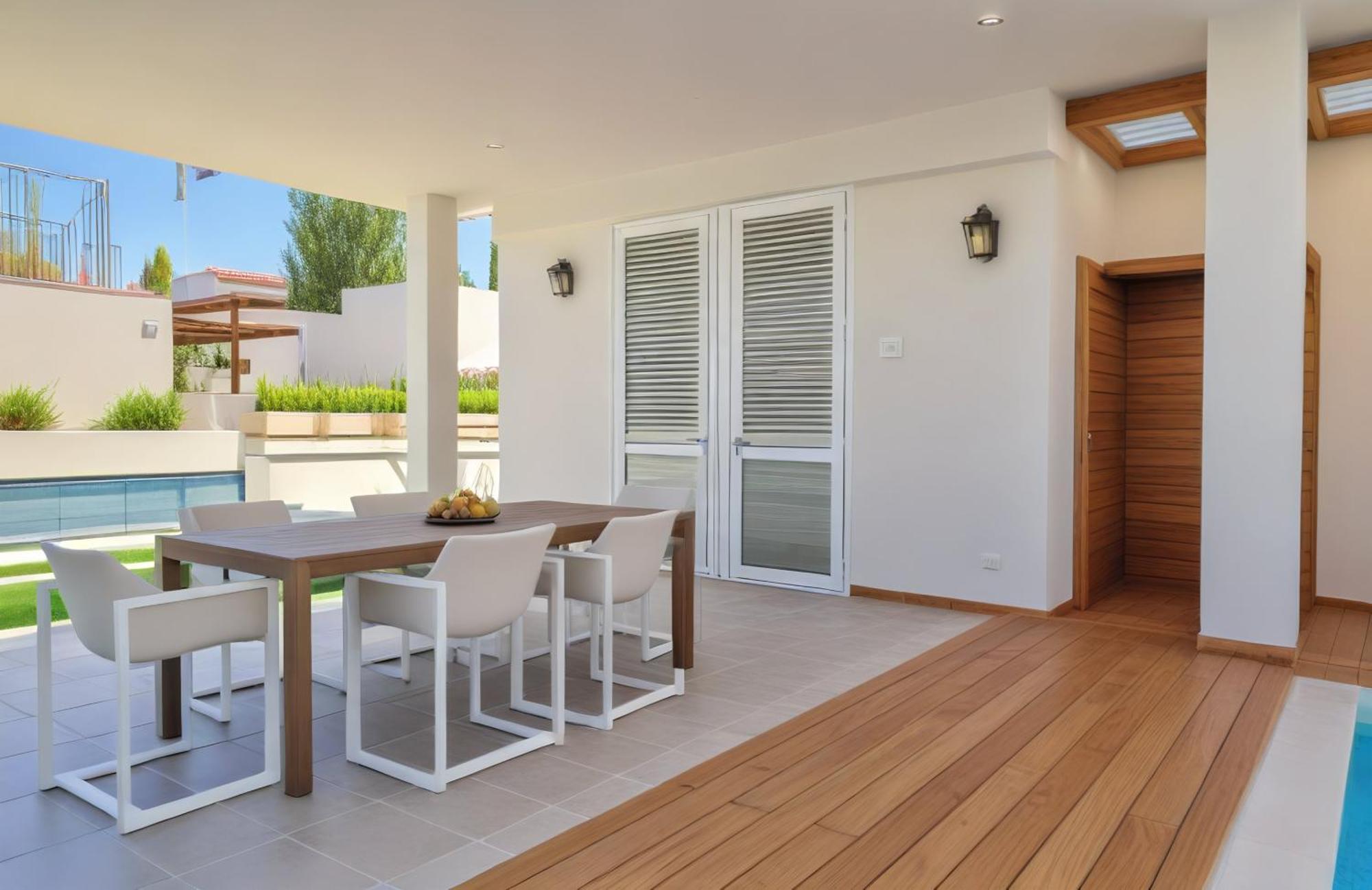 Seaview Luxury Villa Jacuzzi & Pool! 2 Min Beach Protaras Dış mekan fotoğraf