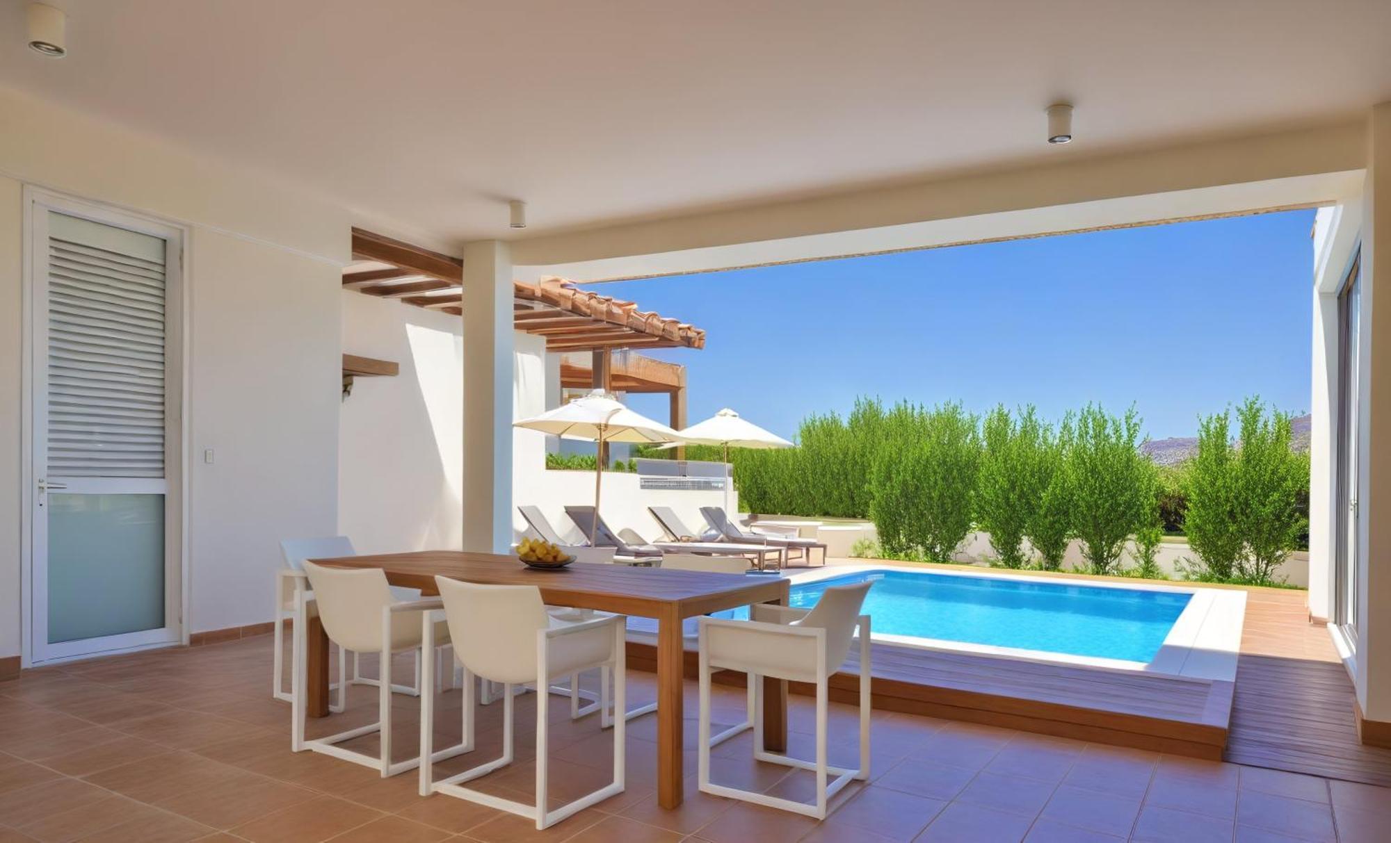 Seaview Luxury Villa Jacuzzi & Pool! 2 Min Beach Protaras Dış mekan fotoğraf