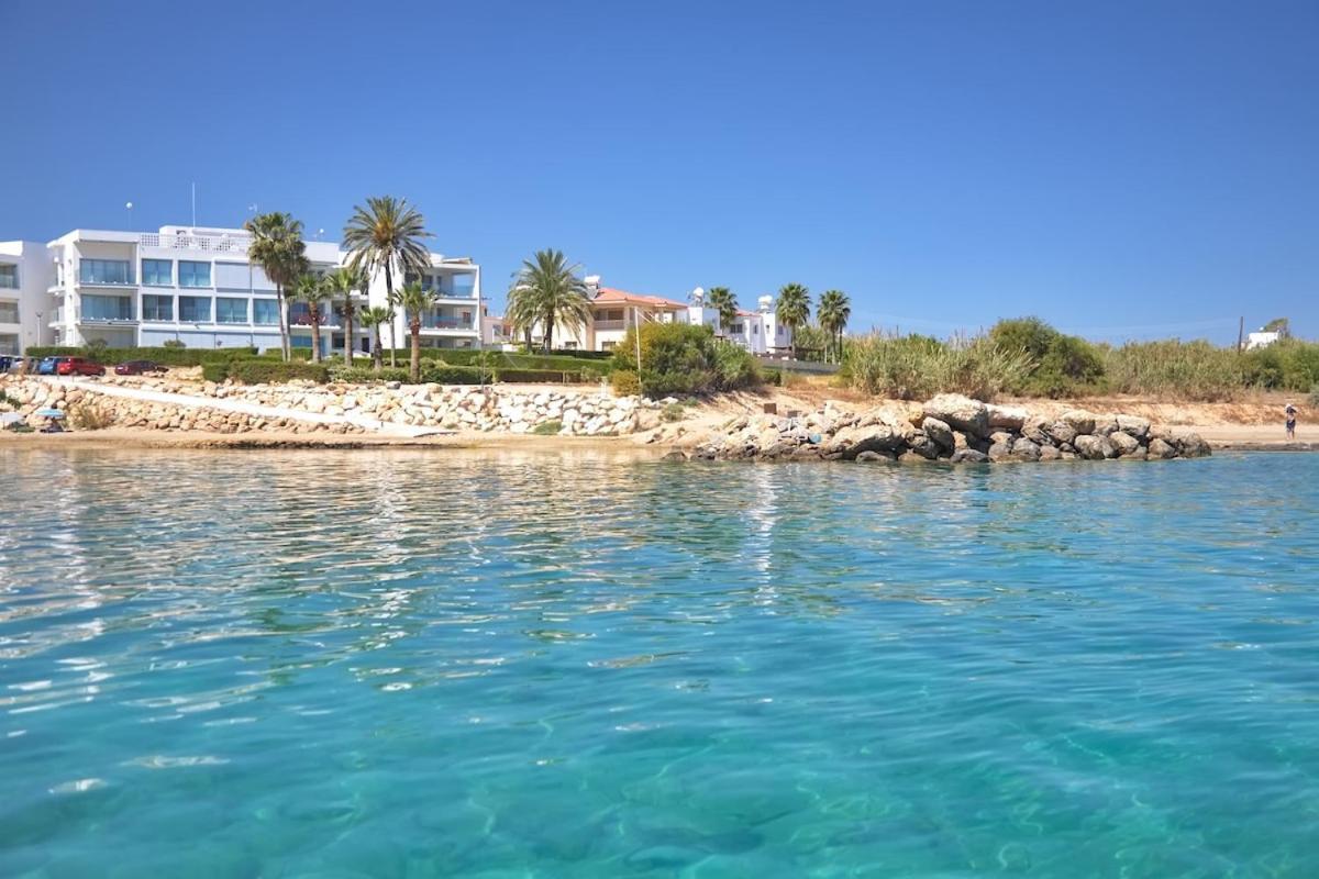 Seaview Luxury Villa Jacuzzi & Pool! 2 Min Beach Protaras Dış mekan fotoğraf
