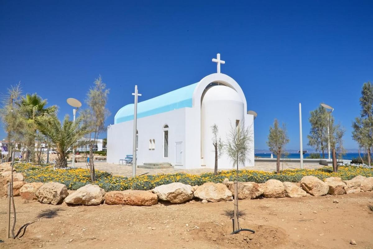Seaview Luxury Villa Jacuzzi & Pool! 2 Min Beach Protaras Dış mekan fotoğraf